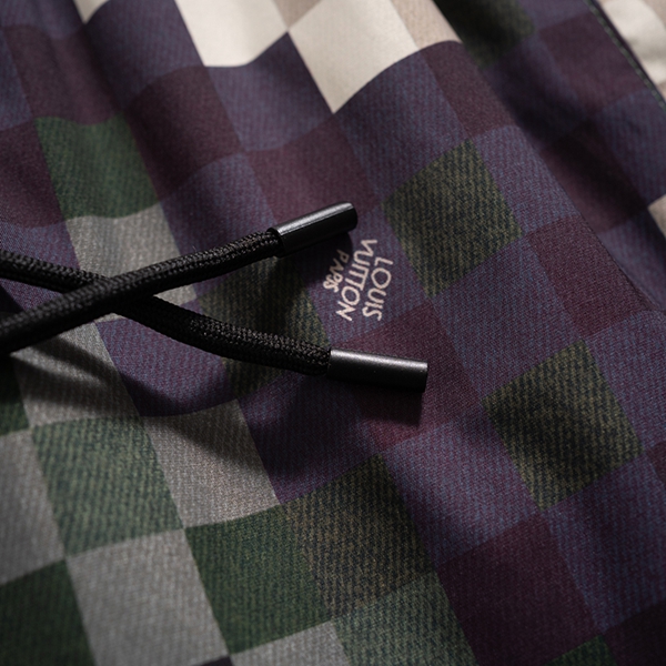 ブランドハーフパンツ角部分ディテール